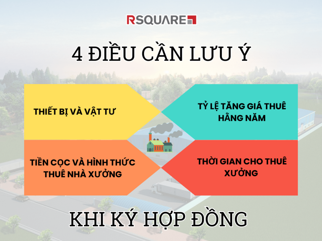 4 Điều Cần Lưu Ý Khi Ký Hợp Đồng Thuê Nhà Xưởng Có Sẵn