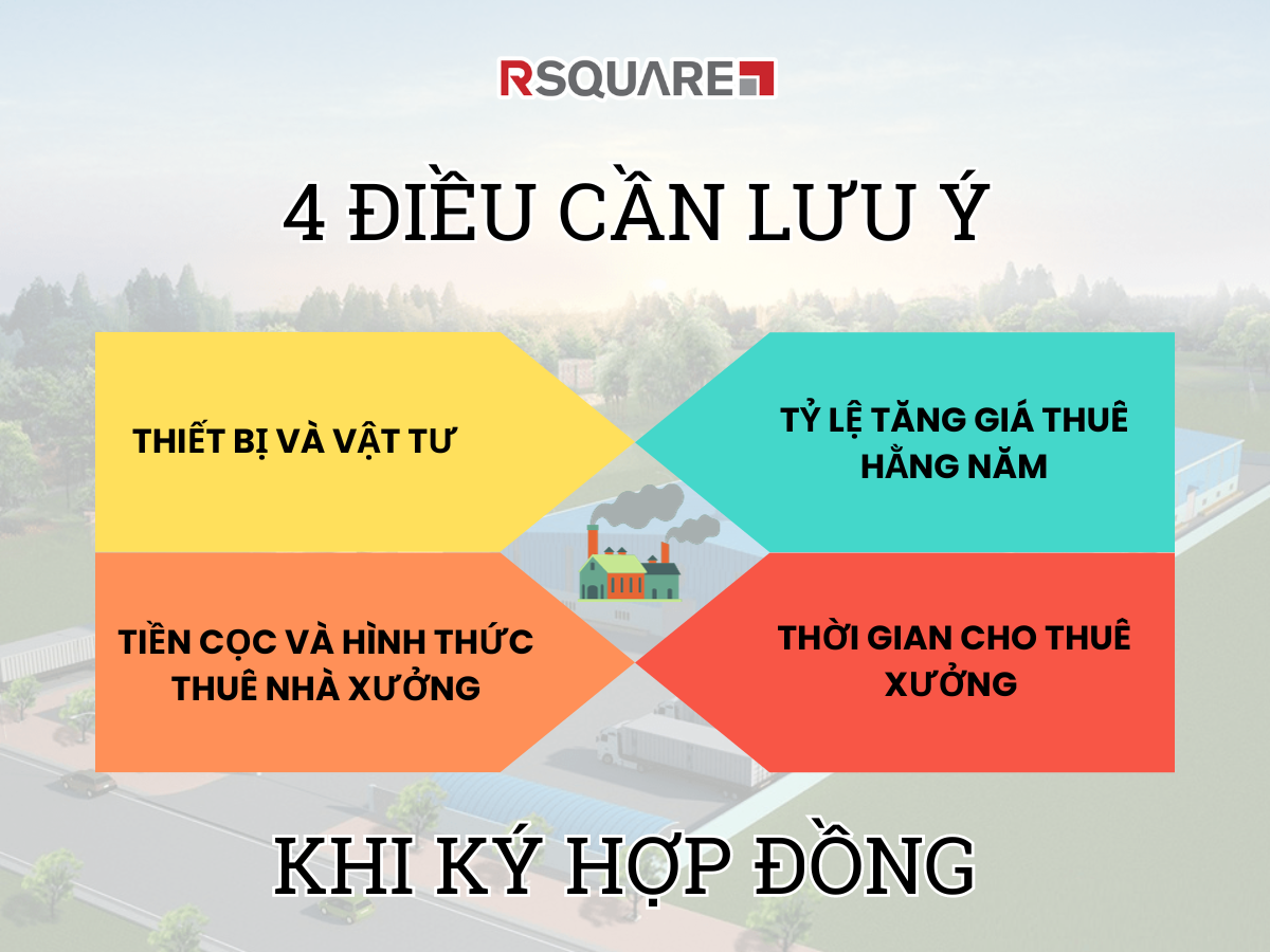 4 Điều Cần Lưu Ý Khi Ký Hợp Đồng Thuê Nhà Xưởng Có Sẵn
