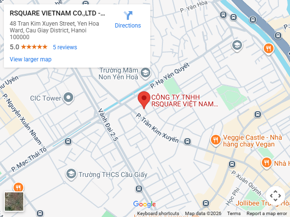 Văn Phòng Hà Nội Map