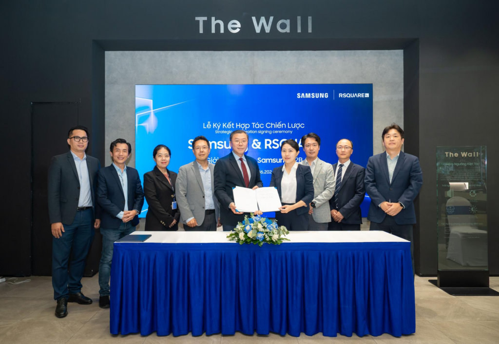 RSQUARE & Samsung Hợp Tác Cung Cấp Giải Pháp BĐS Toàn Diện
