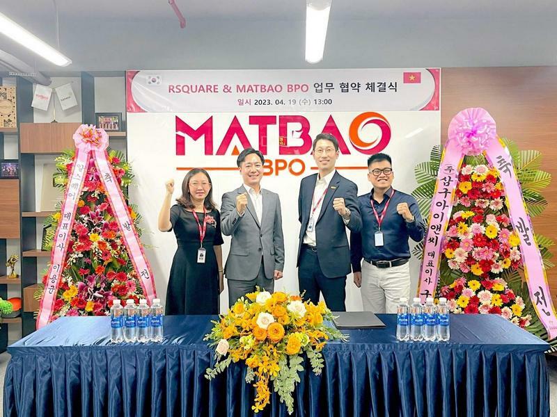 Hợp tác chiến lược RSQUARE và Mắt Bão BPO