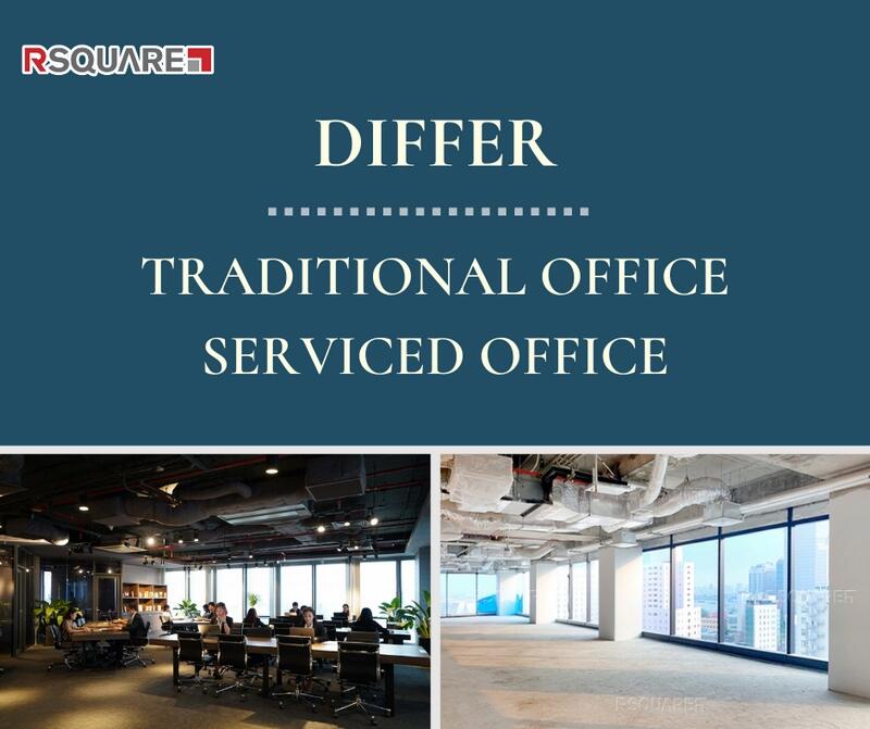 Traditional vs Serviced Office