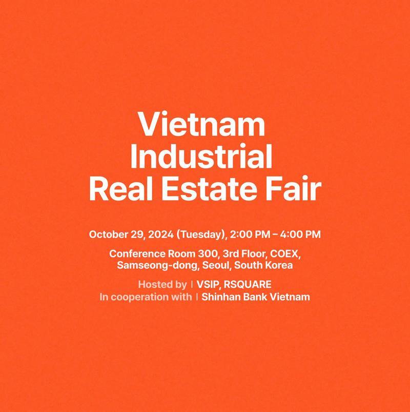 Vietnam Industrial Real Estate Fair Banner