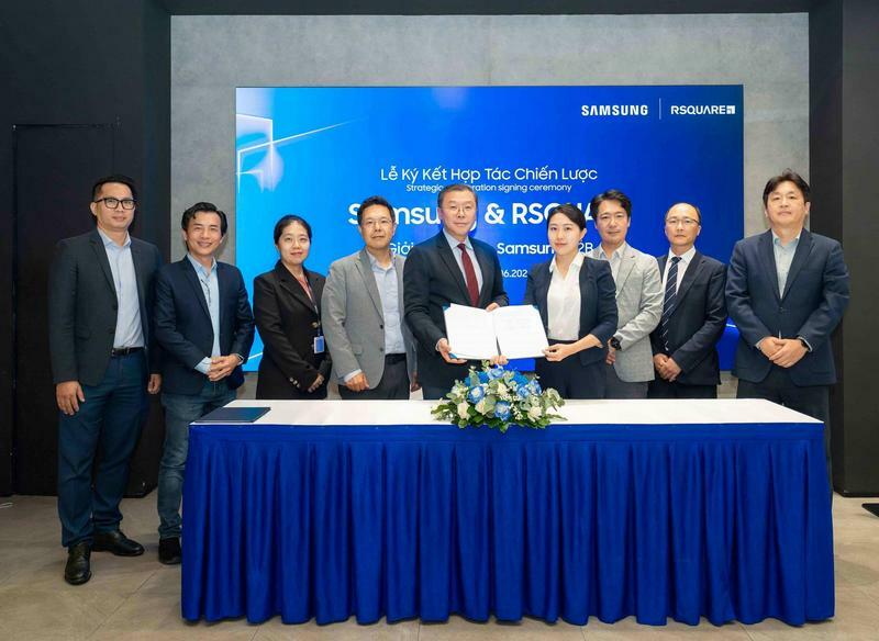 RSQUARE and Samsung Partnership