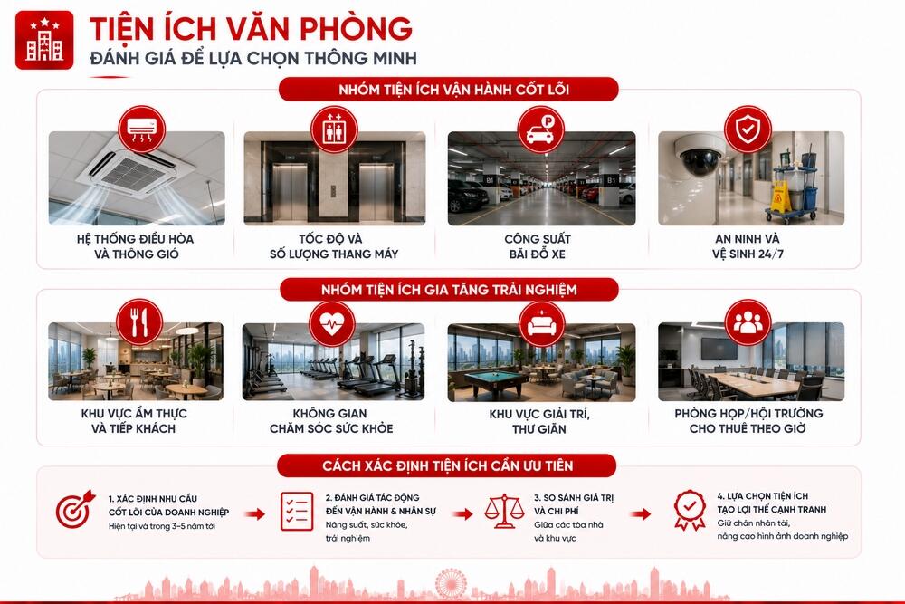 2 nhóm tiện ích văn phòng quan trọng
