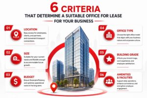6 criteria for choosing office space every business should know