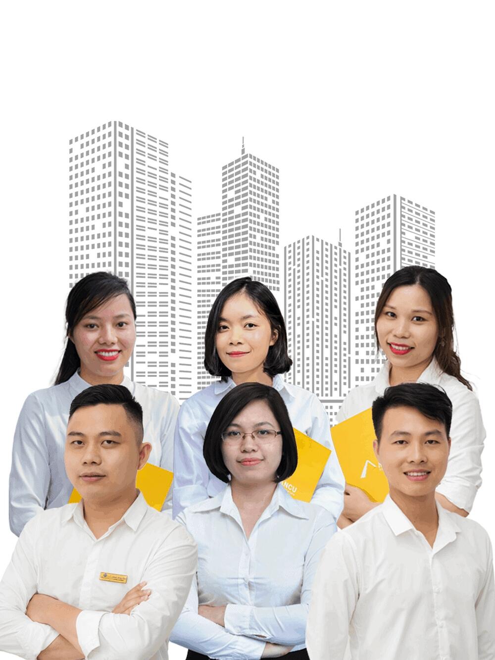Đội ngũ chuyên viên tư vấn bất động sản doanh nghiệp Office Space