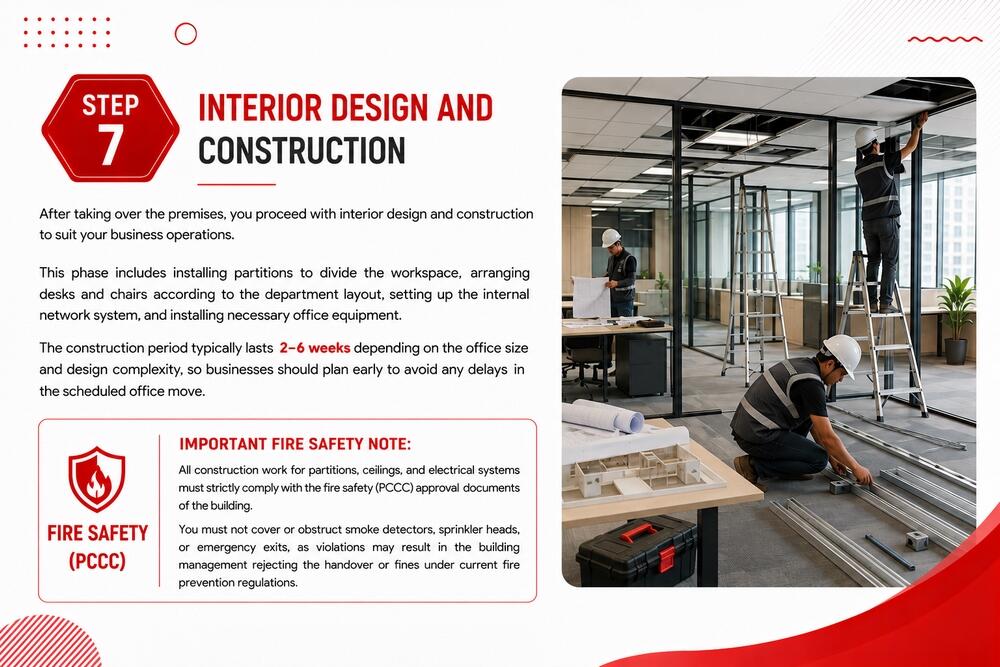 Office interior design & fit-out
