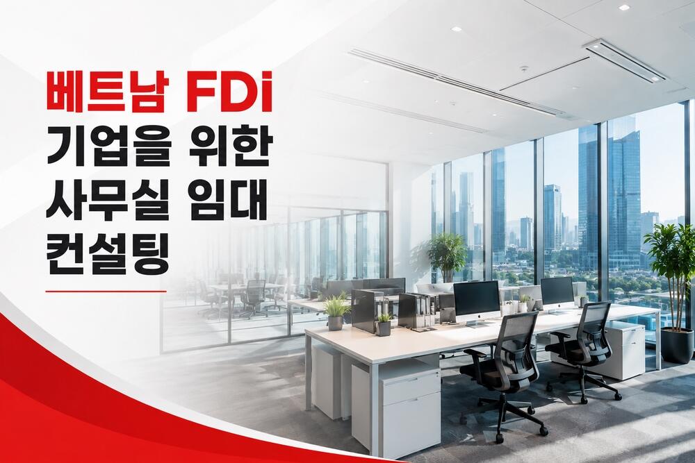 베트남 FDI 기업을 위한 사무실 임대 컨설팅