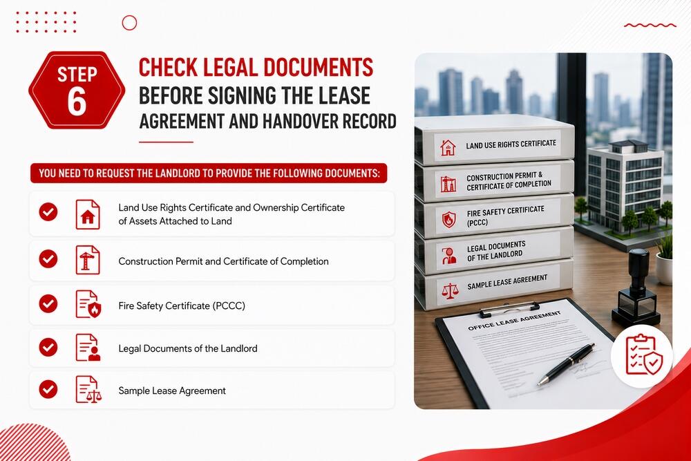 Review legal documents and handover protocols carefully