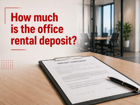 How much is an office lease deposit? Key deposit terms and conditions