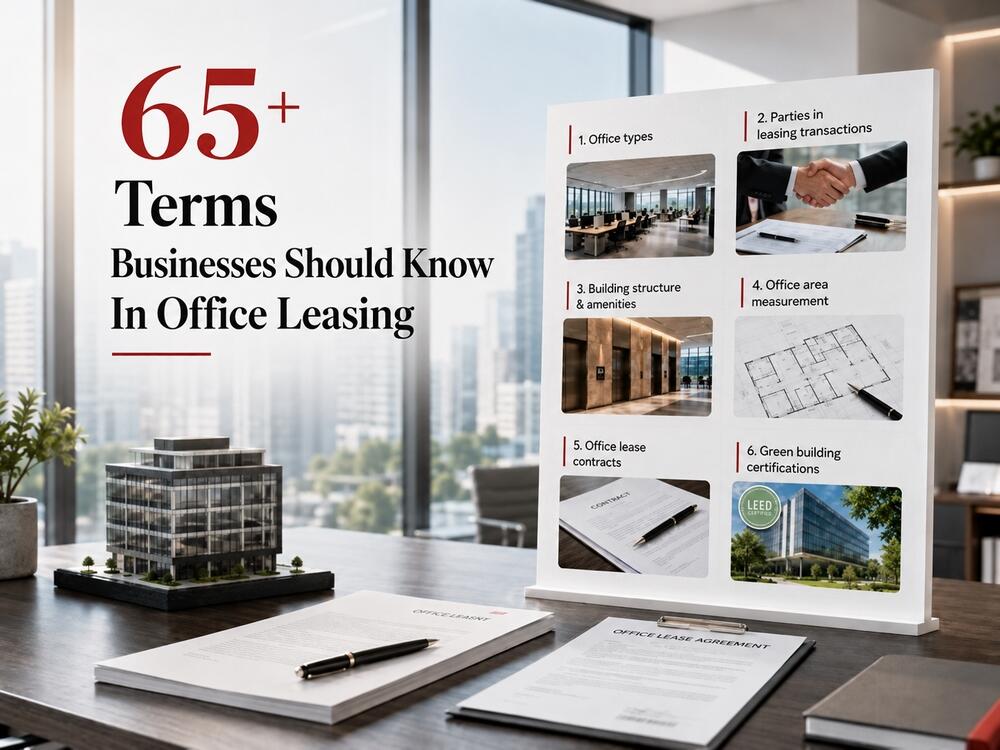 65+ terms in office leasing every business should know