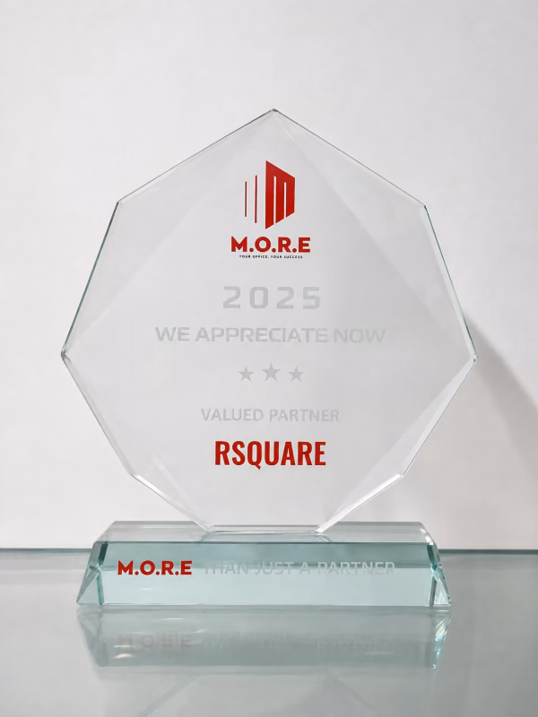 M.O.R.E 2025 Valued Partner Award - RSQUARE