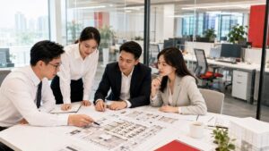 Cách bố trí văn phòng làm việc phù hợp với diện tích và mô hình doanh nghiệp