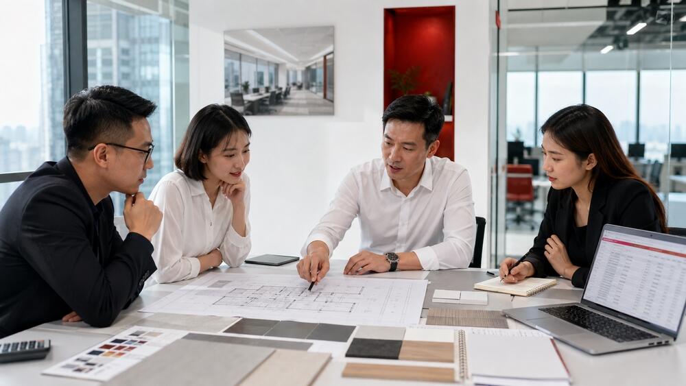 Cách lập dự toán nội thất văn phòng trước khi thi công