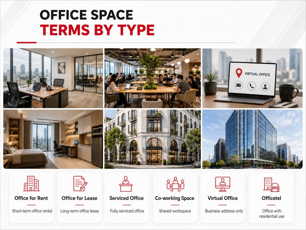 Terminology for office type classification