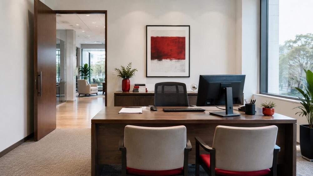 Which Direction Should a Work Desk Face? Key Office Layout Principles