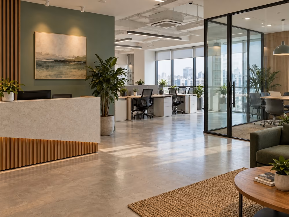 Choose office wall paint colors