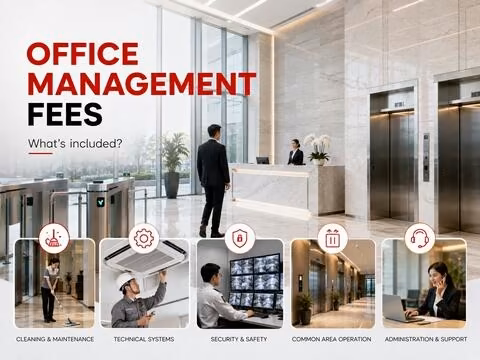 What is an office management fee & what it covers