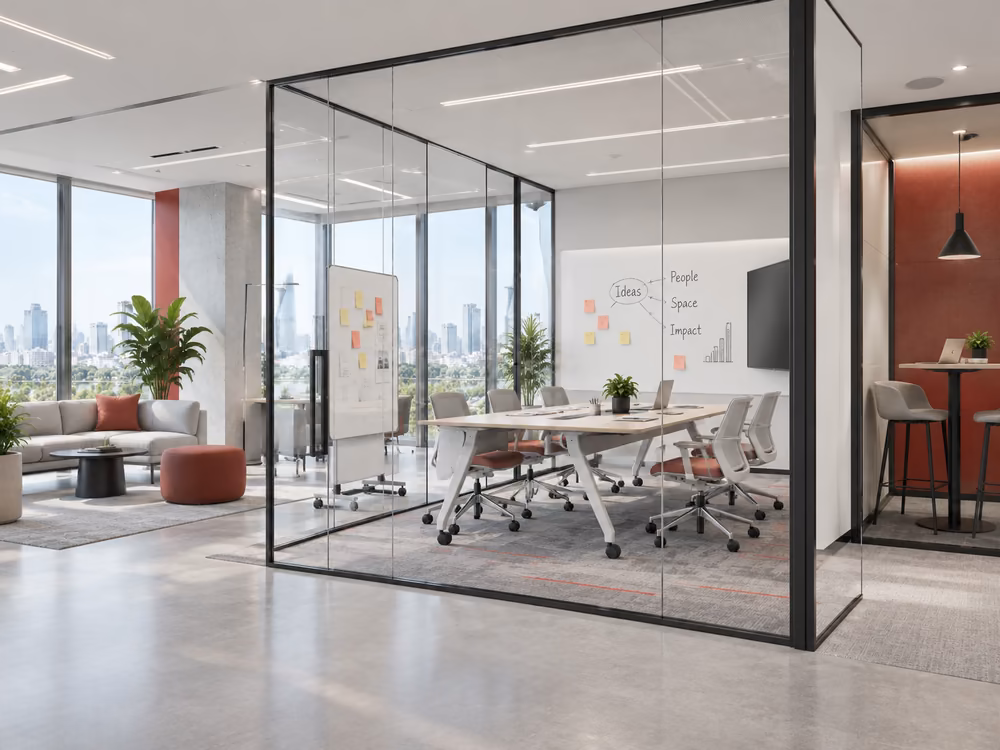 Modern meeting room design