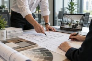 Quy trình thiết kế thi công nội thất văn phòng 15 bước
