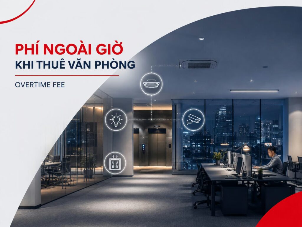 Phí ngoài giờ khi thuê văn phòng là gì? Cách tính và đàm phán chi tiết