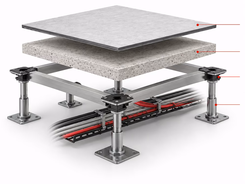 Raised floor