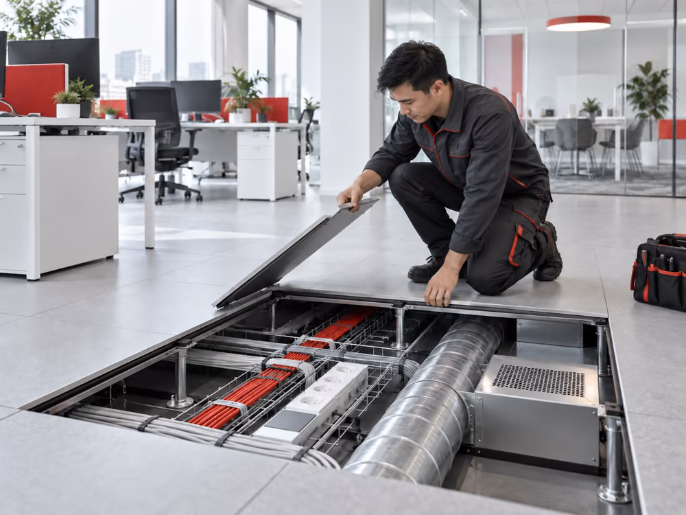 Raised floor