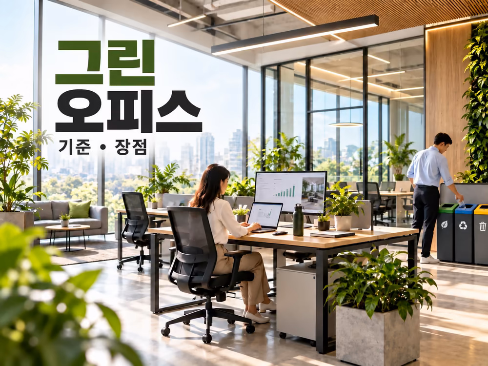 그린 오피스란? 그린 오피스의 기준과 이점