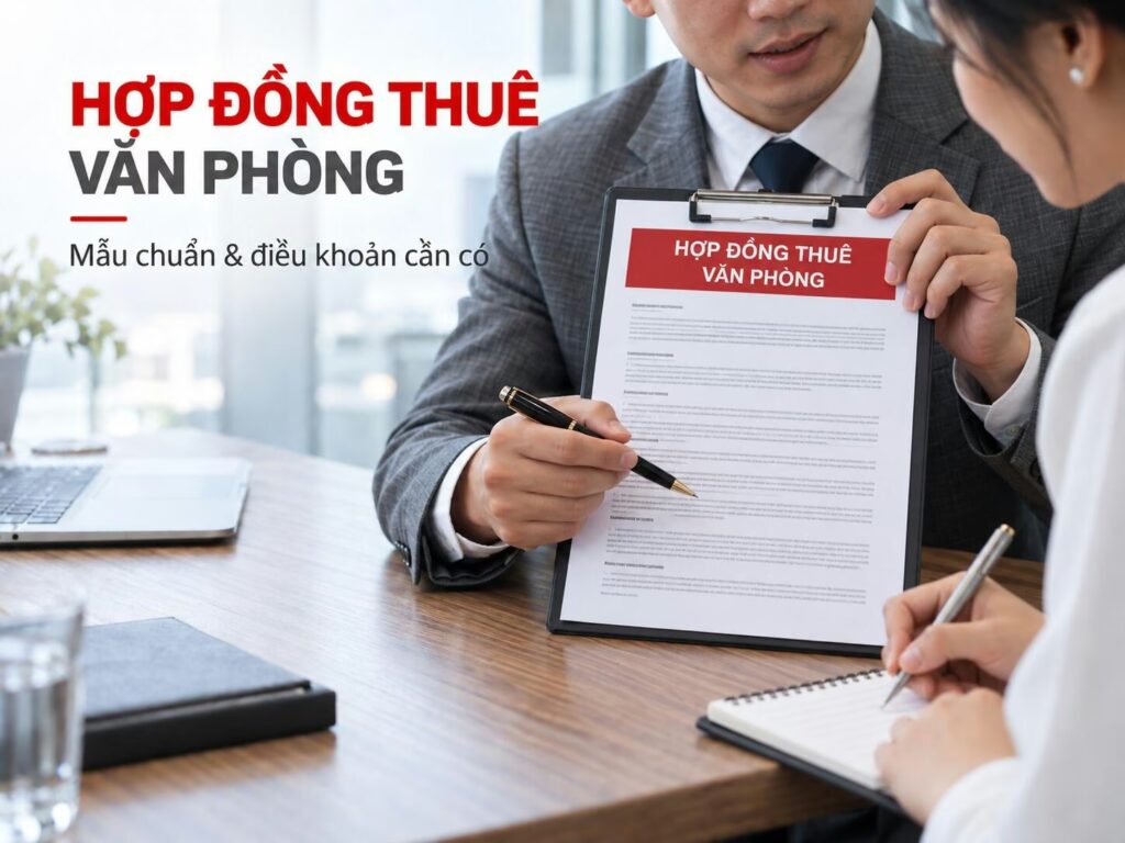 Hợp đồng thuê văn phòng: Mẫu chuẩn và các điều khoản cần có