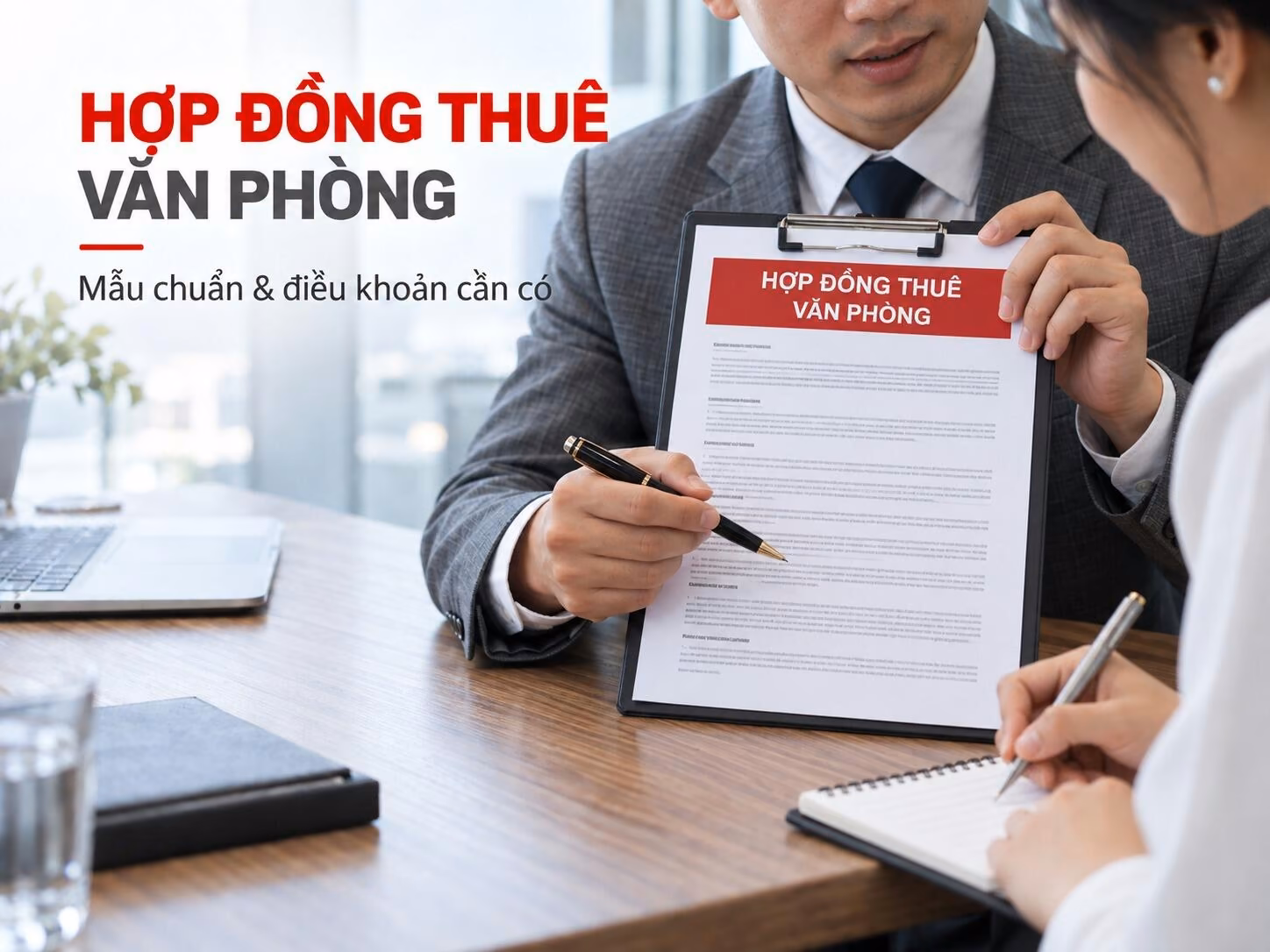 Hợp đồng thuê văn phòng: mẫu hợp đồng tiêu chuẩn và các điều khoản cần lưu ý trước khi ký