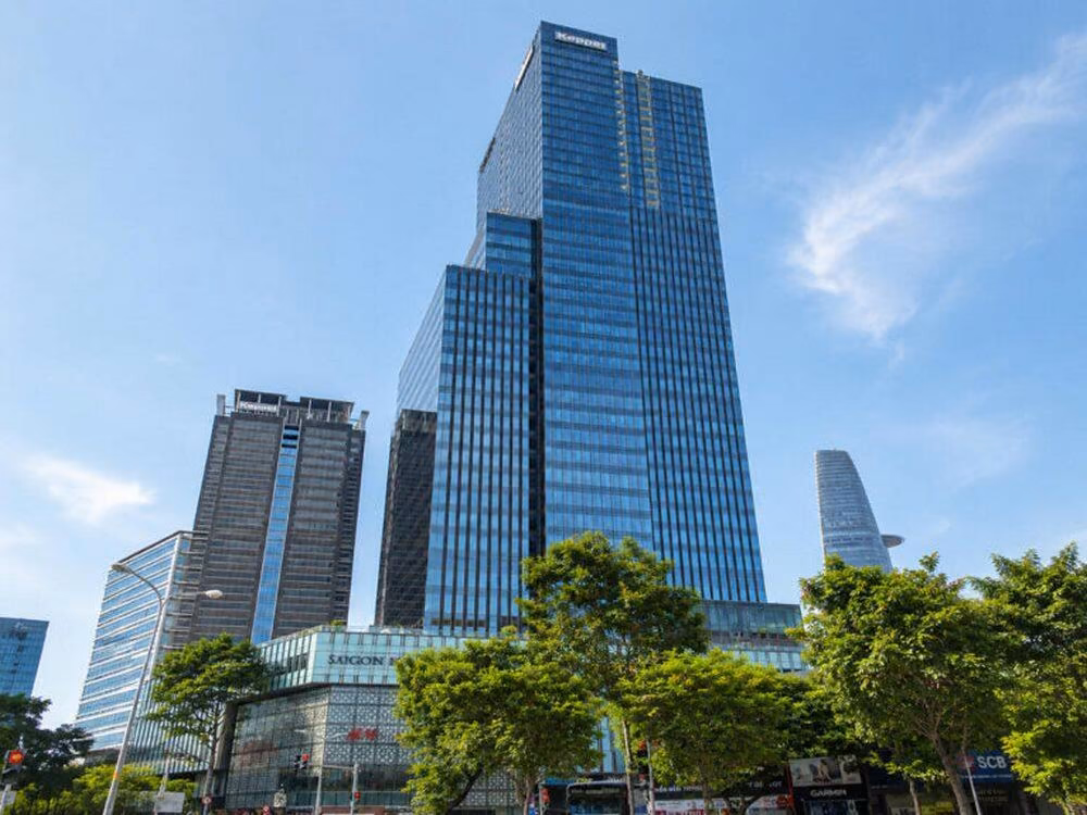 Saigon Centre Tower 2, a Green Mark Gold certified green office building in Ho Chi Minh City