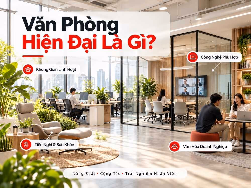 What is a modern office? Characteristics, types, and selection criteria