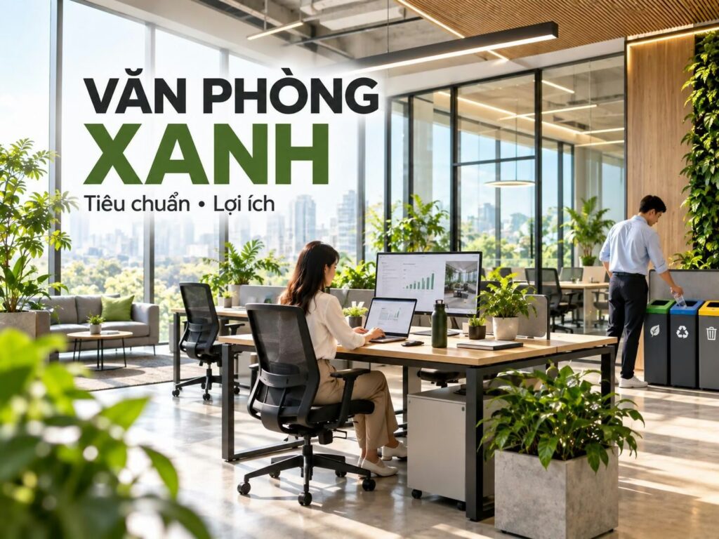 Văn phòng xanh là gì? Tiêu chuẩn, lợi ích của văn phòng xanh